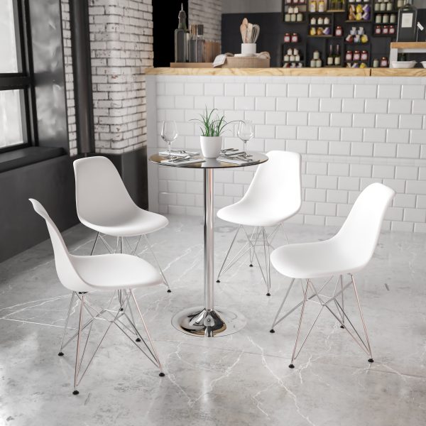 23.5RD Glass Table-35.5 Base