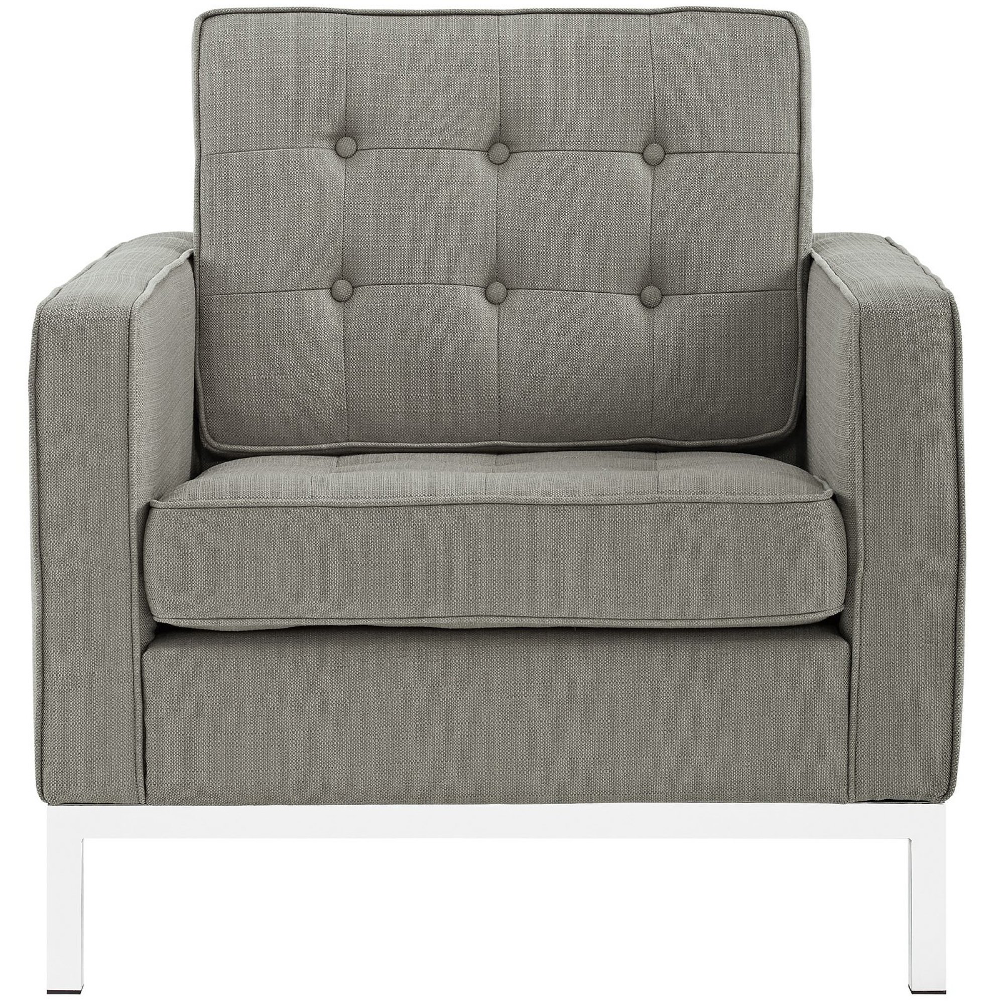 Loft Upholstered Fabric Armchair by Modway