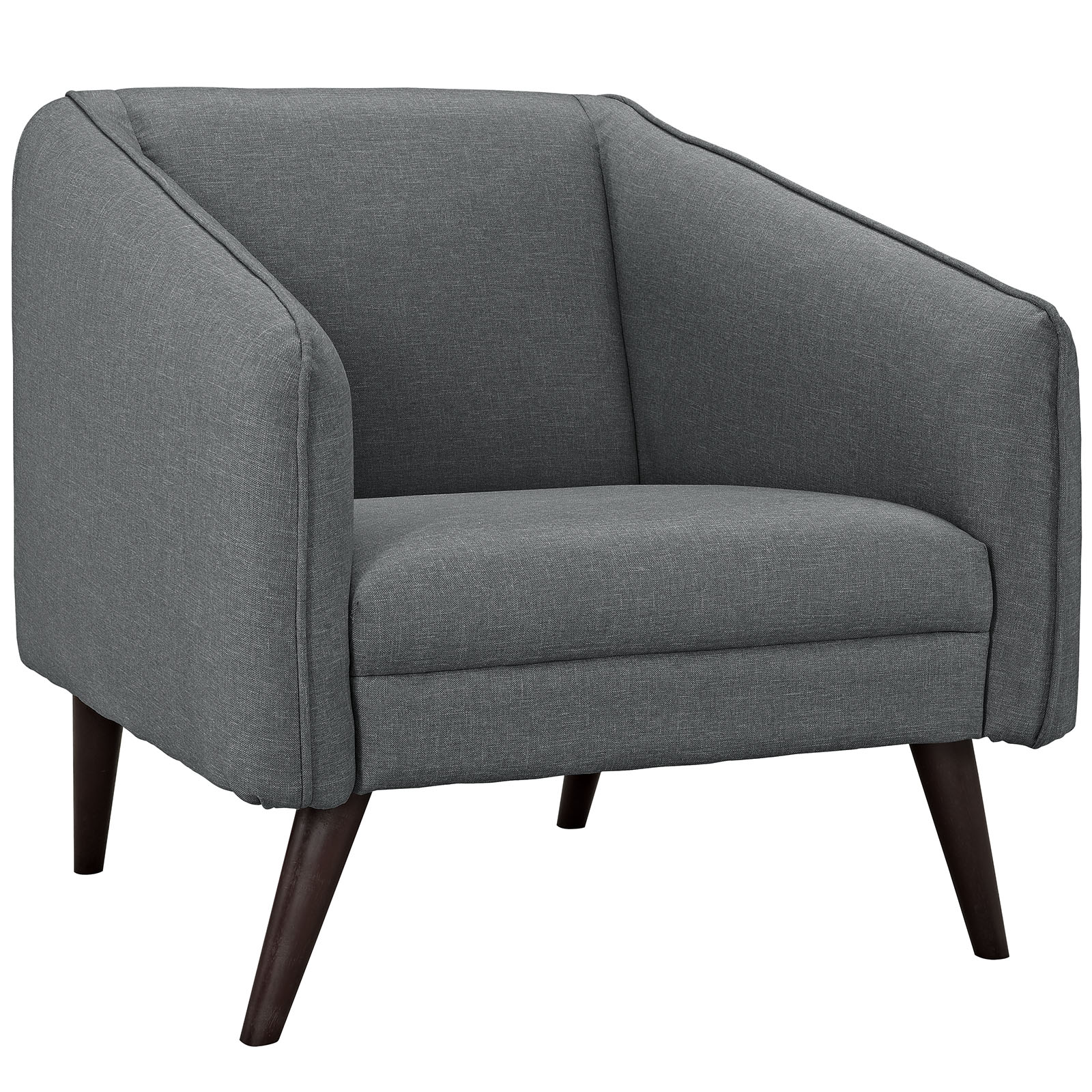 Slide Upholstered Fabric Armchair by Modway