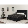 Twin Platform Bed Set-Black