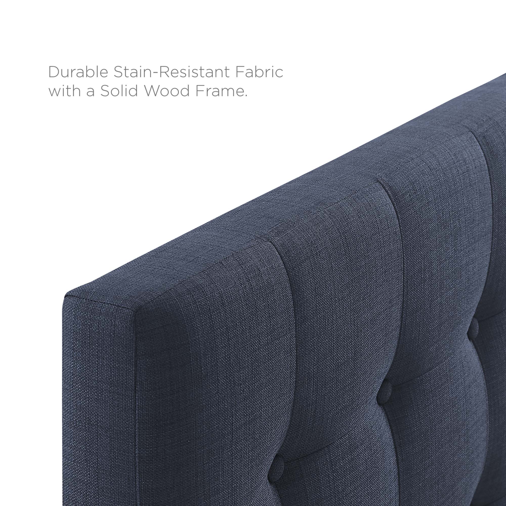Emily Upholstered Fabric King Headboard by Modway