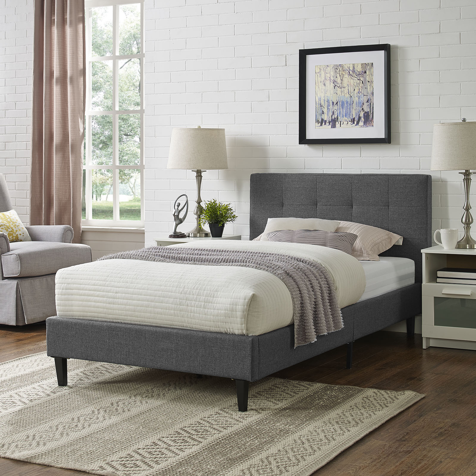 Linnea Twin Bed by Modway
