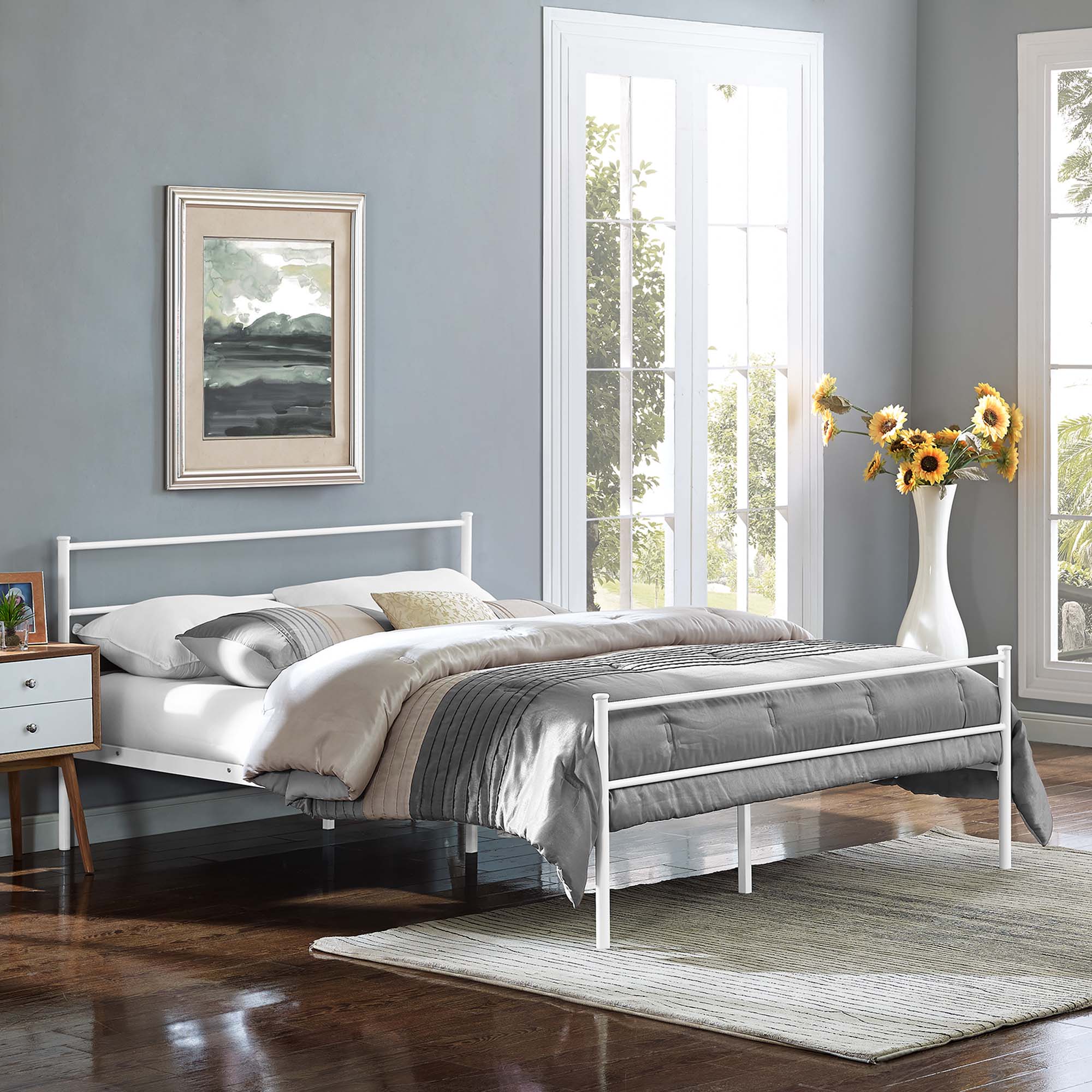 Alina Platform Queen Bed Frame by Modway