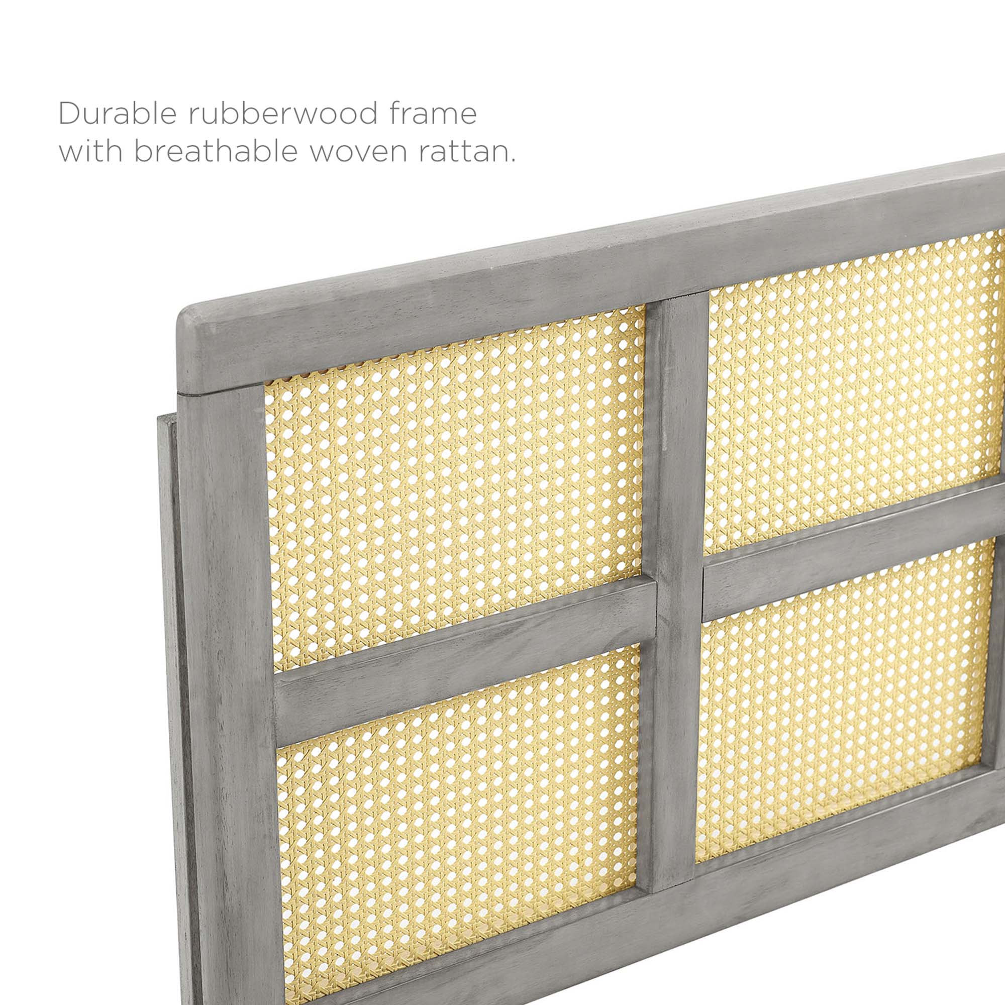 Luana Cane Full Headboard by Modway