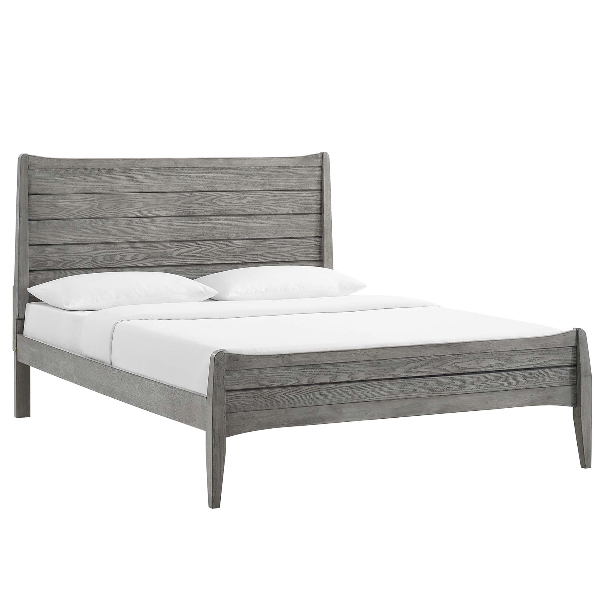 Georgia Wood King Platform Bed by Modway