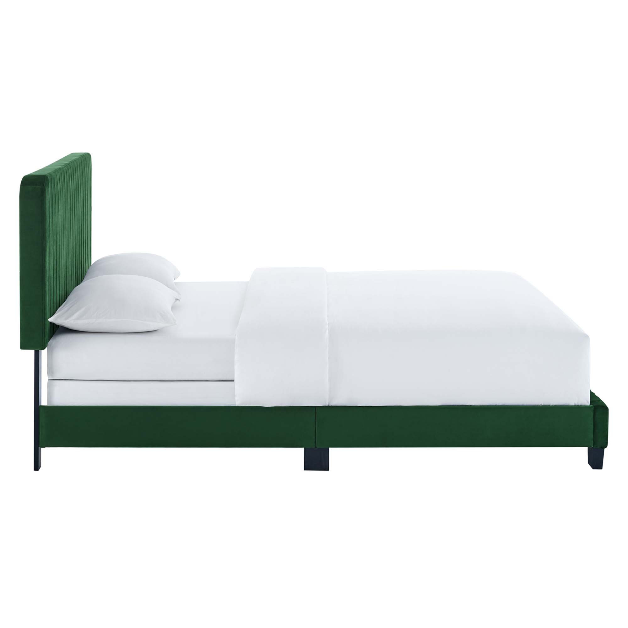 Celine Channel Tufted Performance Velvet Full Bed by Modway