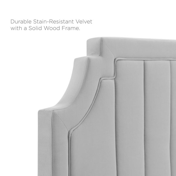 Sienna Performance Velvet Full Platform Bed by Modway