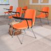 Orange Tablet Arm Chair
