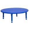 Blue Preschool Activity Table