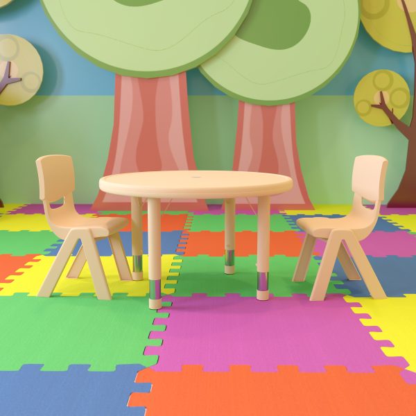 33RD Natural Kids Table Set